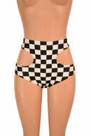 High Waist "Hipnotic" Shorts - Coquetry Clothing