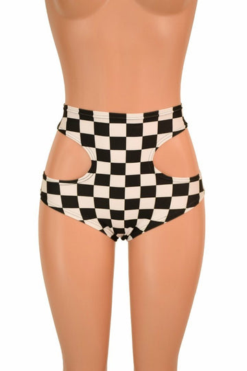 High Waist "Hipnotic" Shorts - Coquetry Clothing