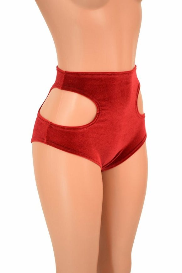 High Waist "Hipnotic" Shorts - Coquetry Clothing