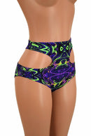 High Waist Hipnotic Siren Shorts - Coquetry Clothing