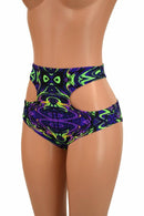 High Waist Hipnotic Siren Shorts - Coquetry Clothing