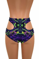 High Waist Hipnotic Siren Shorts - Coquetry Clothing