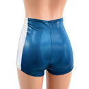 High Waist Lace Up Sailor Shorts with Side Panels - Coquetry Clothing