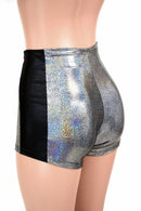 High Waist Lace Up Sailor Shorts with Side Panels - Coquetry Clothing