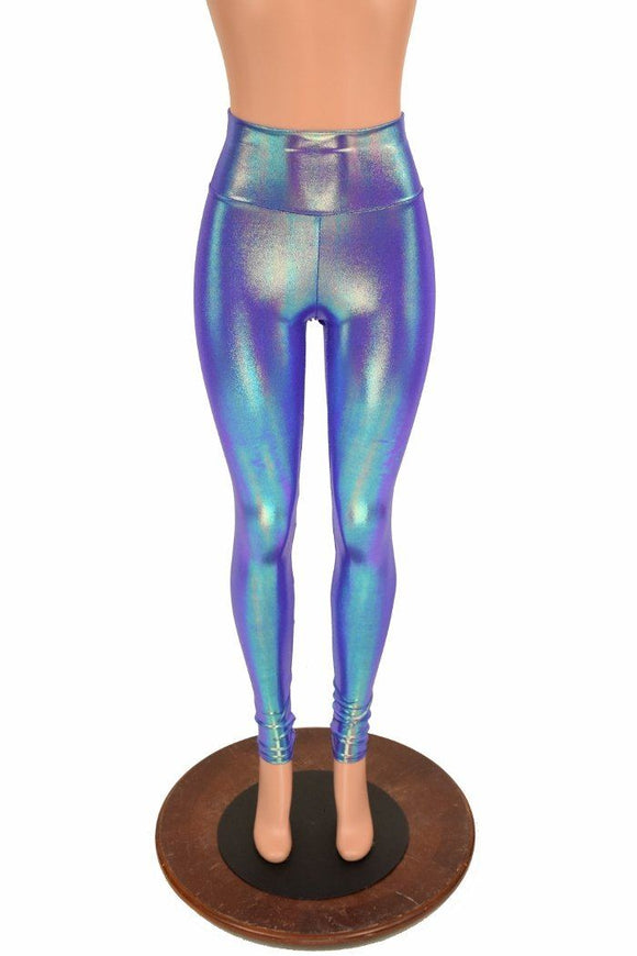 High Waist Leggings in Moonstone - Coquetry Clothing