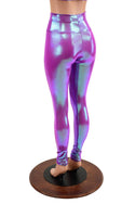 High Waist Leggings in Plumeria - 4
