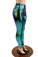 High Waist Leggings in Scarab - Coquetry Clothing