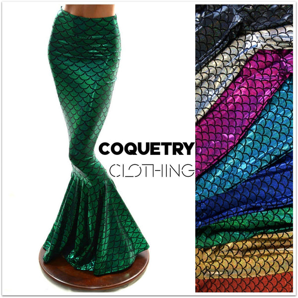 High Waist Mermaid Skirt - 6