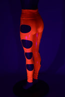 High Waist Quad Cutout Leggings - Coquetry Clothing
