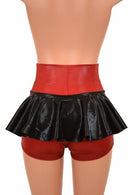 High Waist Ruffle Rump Shorts - Coquetry Clothing