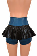 High Waist Ruffle Rump Shorts - Coquetry Clothing