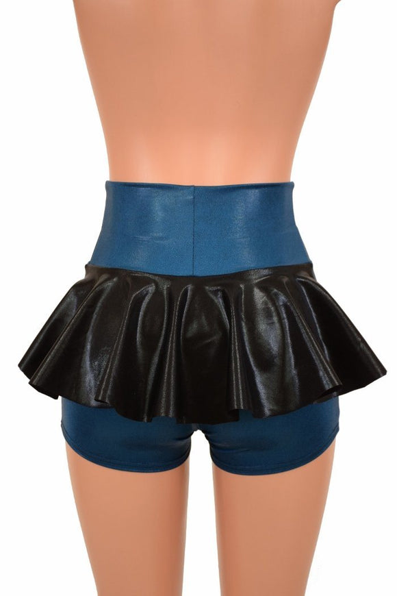High Waist Ruffle Rump Shorts - Coquetry Clothing