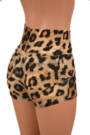 High Waist Shorts with Pockets - Coquetry Clothing