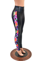 High Waist Side Panel Leggings - Coquetry Clothing