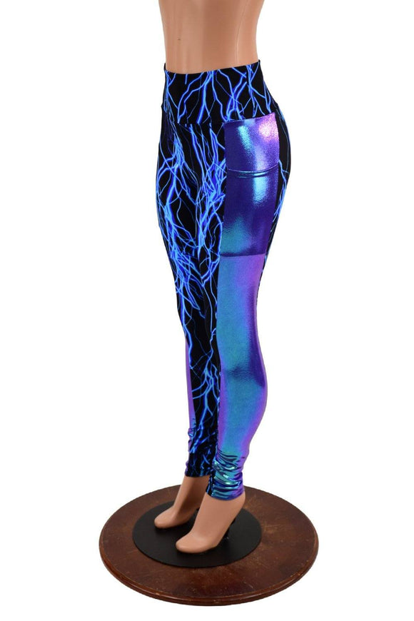 High Waist Side Pocket Leggings - Coquetry Clothing