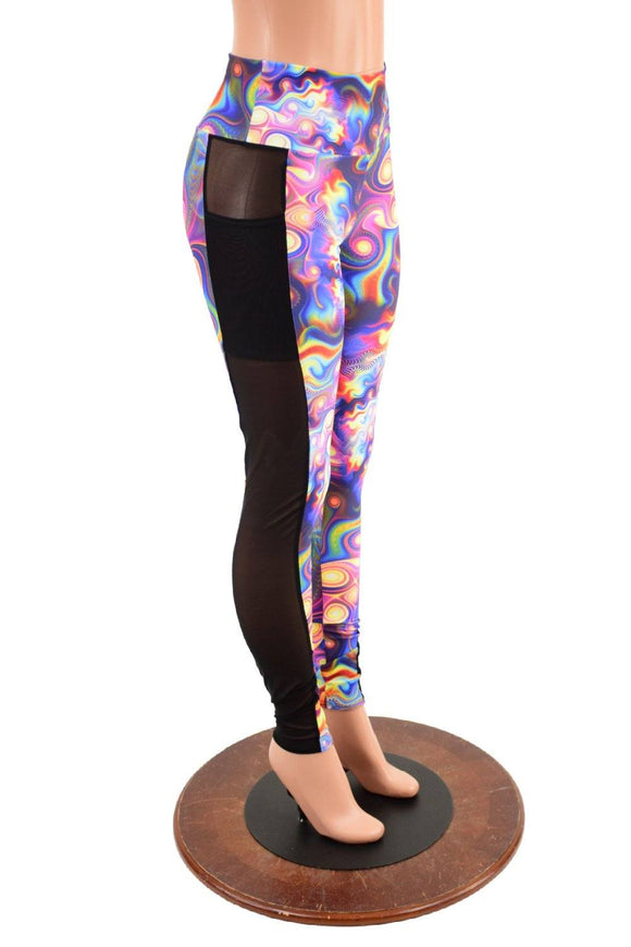 High Waist Side Pocket Leggings - Coquetry Clothing