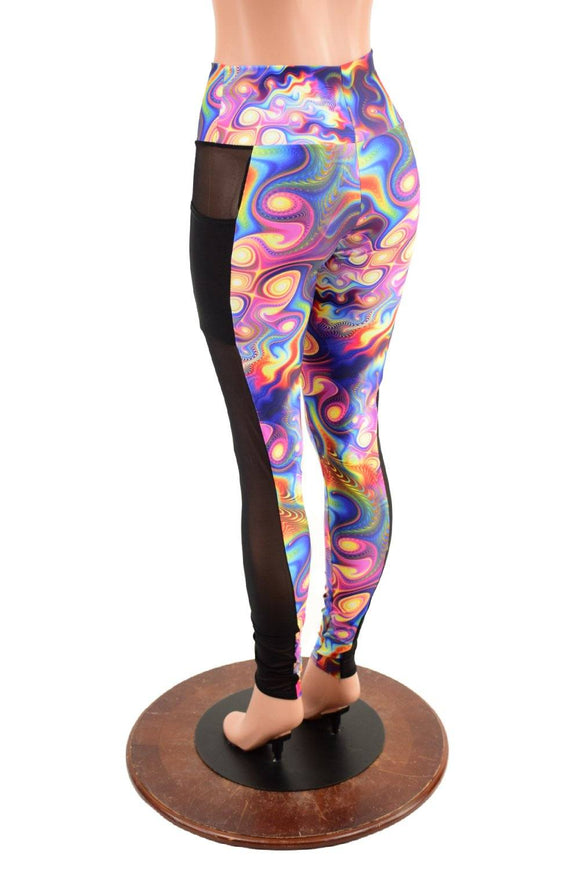 High Waist Side Pocket Leggings - Coquetry Clothing
