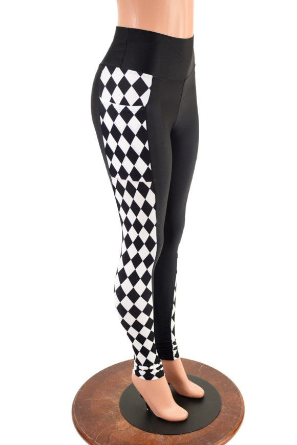 High Waist Side Pocket Leggings - Coquetry Clothing