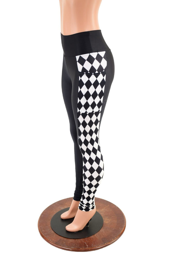 High Waist Side Pocket Leggings - 2