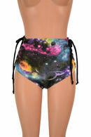 High Waist "Siren" Lace Up Shorts - Coquetry Clothing
