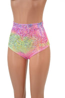 High Waist Siren Shorts - Coquetry Clothing