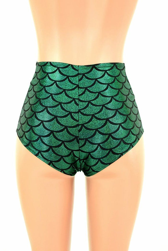 High Waist "Siren" Shorts - Coquetry Clothing