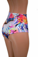 High Waist "Siren" Shorts - Coquetry Clothing