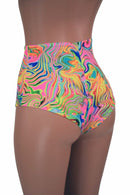 High Waist "Siren" Shorts - Coquetry Clothing
