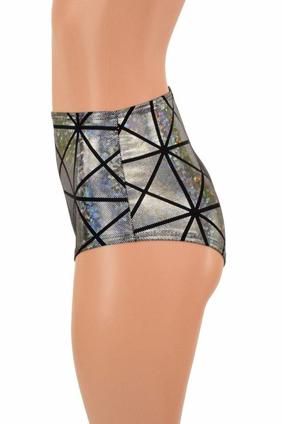 High Waist "Siren" Shorts - Coquetry Clothing