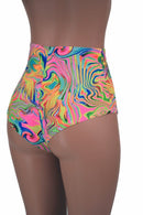 High Waist "Siren" Shorts - Coquetry Clothing