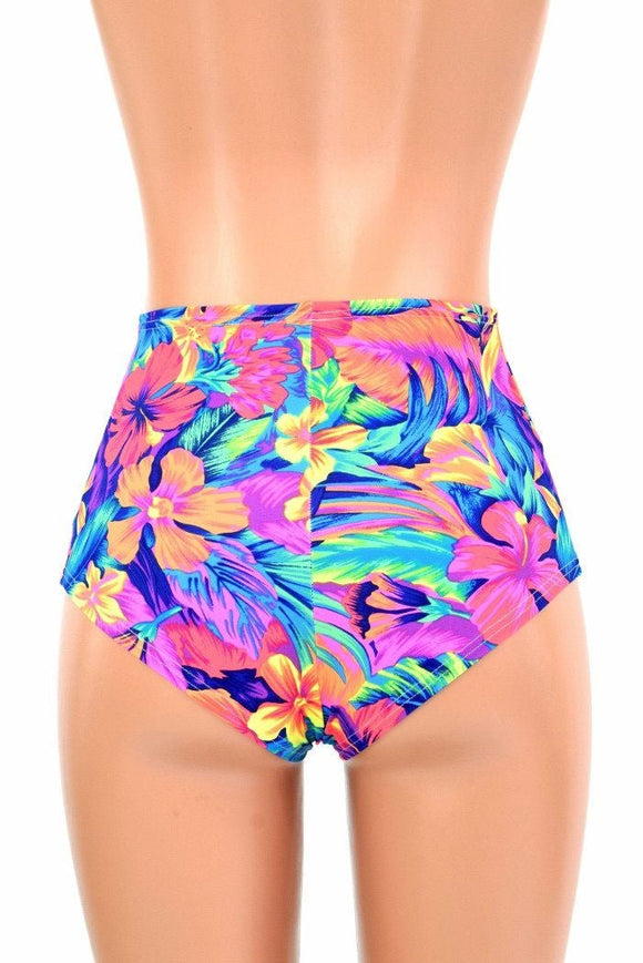 High Waist "Siren" Shorts - Coquetry Clothing