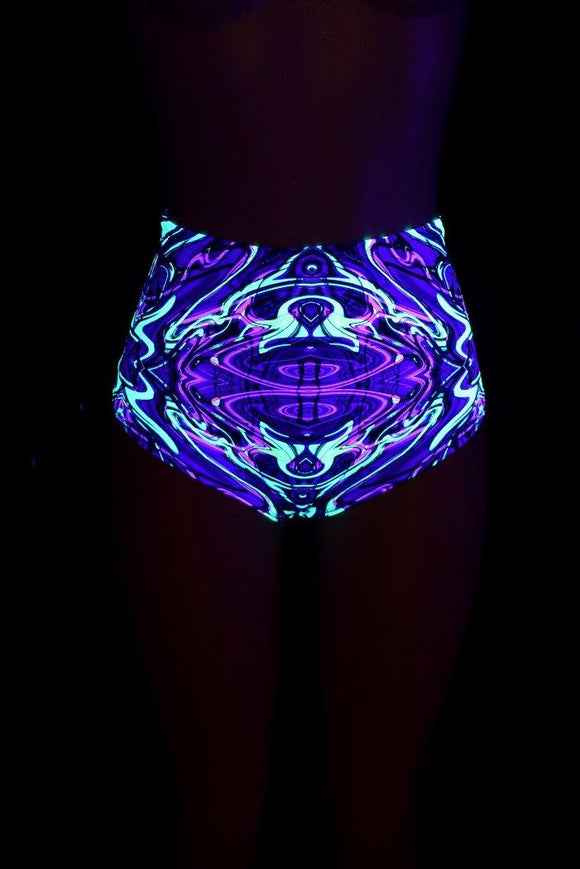 High Waist "Siren" Shorts - Coquetry Clothing