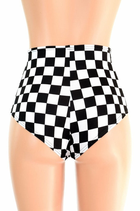 High Waist "Siren" Shorts - Coquetry Clothing