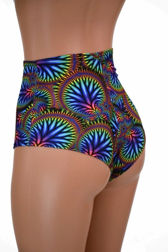 High Waist "Siren" Shorts - Coquetry Clothing