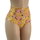 High Waist Siren Shorts - Coquetry Clothing