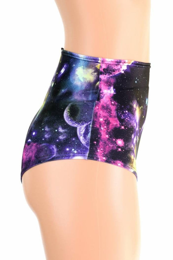 High Waist "Siren" Shorts - Coquetry Clothing