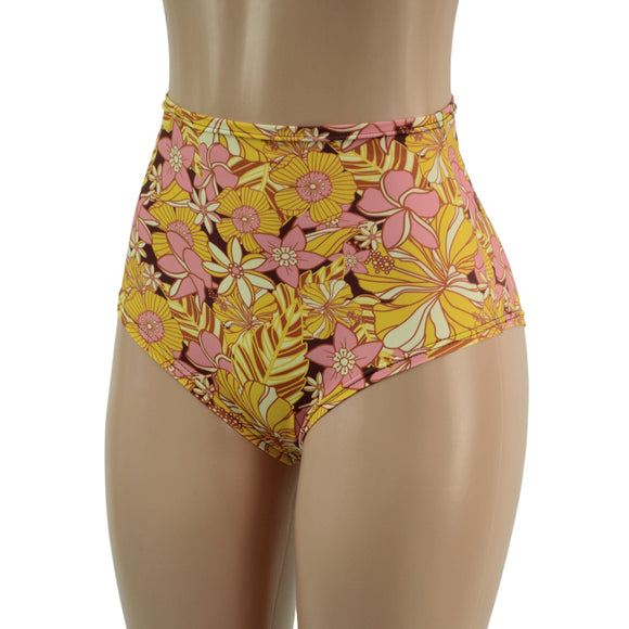 High Waist Siren Shorts - Coquetry Clothing