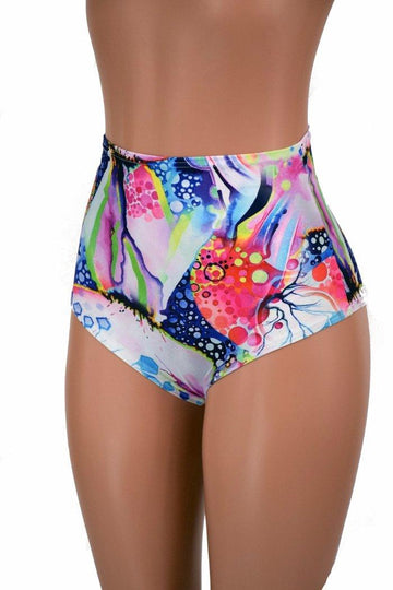 High Waist "Siren" Shorts - Coquetry Clothing