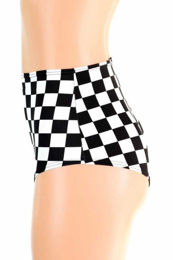 High Waist "Siren" Shorts - Coquetry Clothing