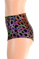 High Waist "Siren" Shorts - Coquetry Clothing