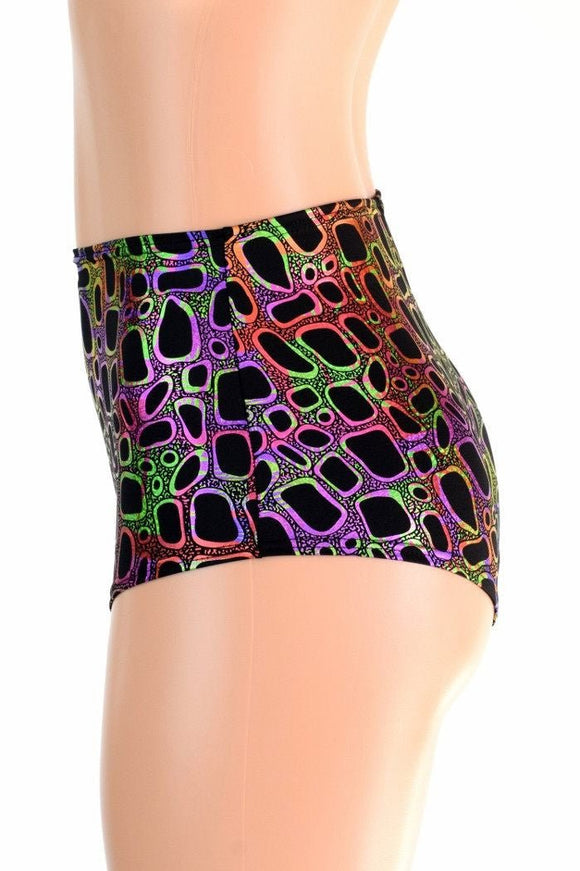 High Waist "Siren" Shorts - Coquetry Clothing