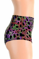High Waist "Siren" Shorts - Coquetry Clothing
