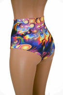 High Waist "Siren" Shorts - Coquetry Clothing