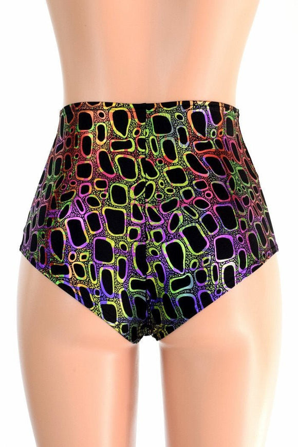High Waist "Siren" Shorts - Coquetry Clothing