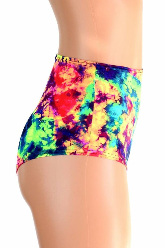 High Waist "Siren" Shorts - Coquetry Clothing