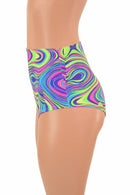 High Waist "Siren" Shorts - Coquetry Clothing