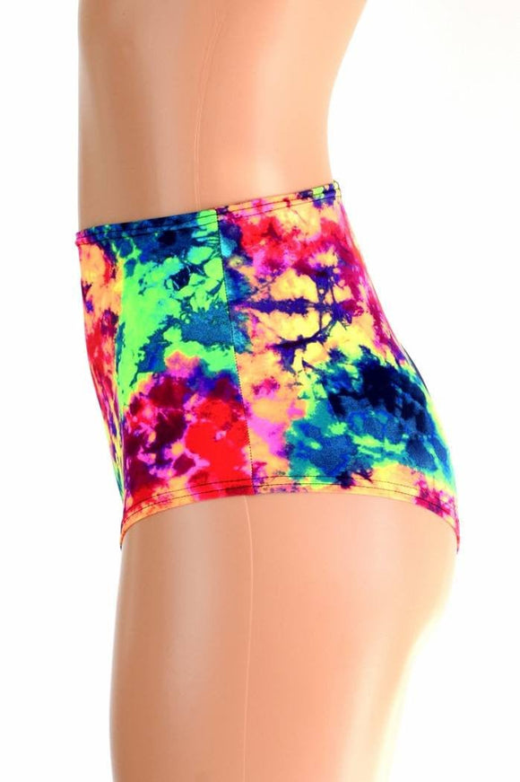 High Waist "Siren" Shorts - Coquetry Clothing