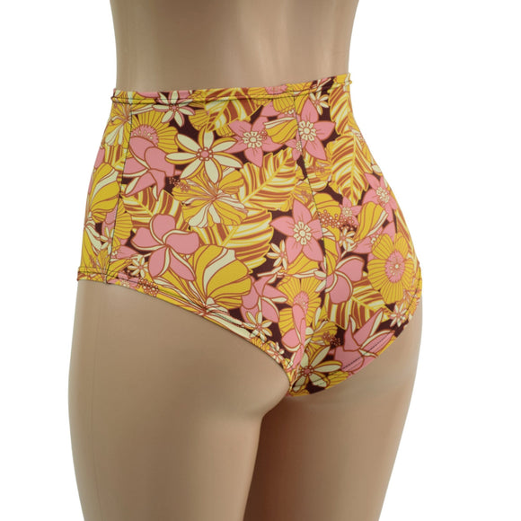 High Waist Siren Shorts - Coquetry Clothing