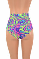 High Waist "Siren" Shorts - Coquetry Clothing