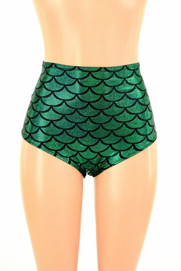 High Waist "Siren" Shorts - Coquetry Clothing